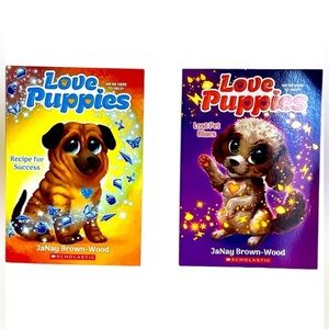 Two New Paperback Love Puppies Books by JaNay Brown-Wood.